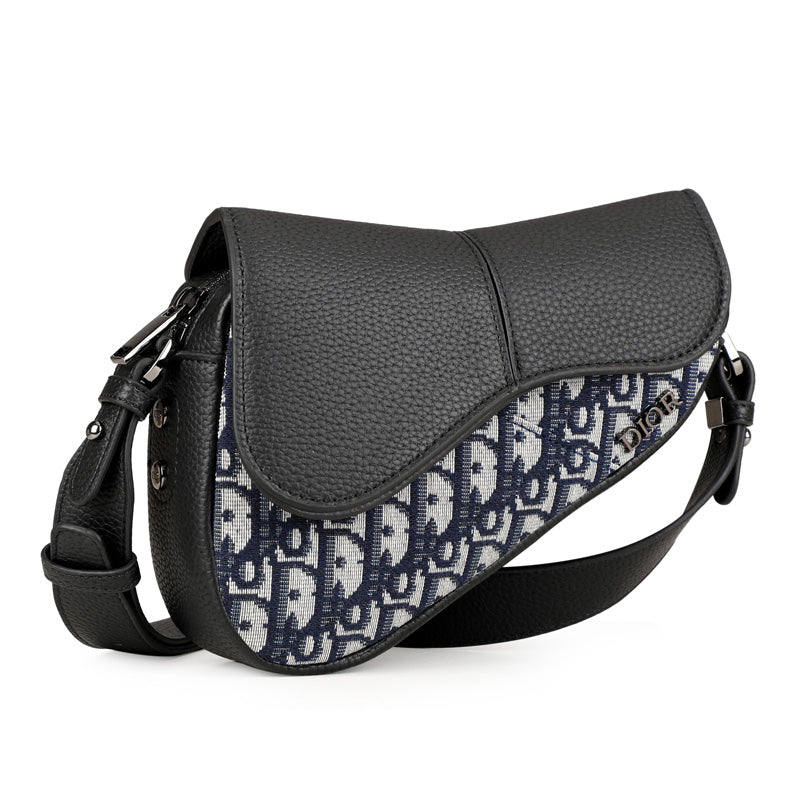 SADDLE BAG DIOR | Beige & Noir - La Base Milano