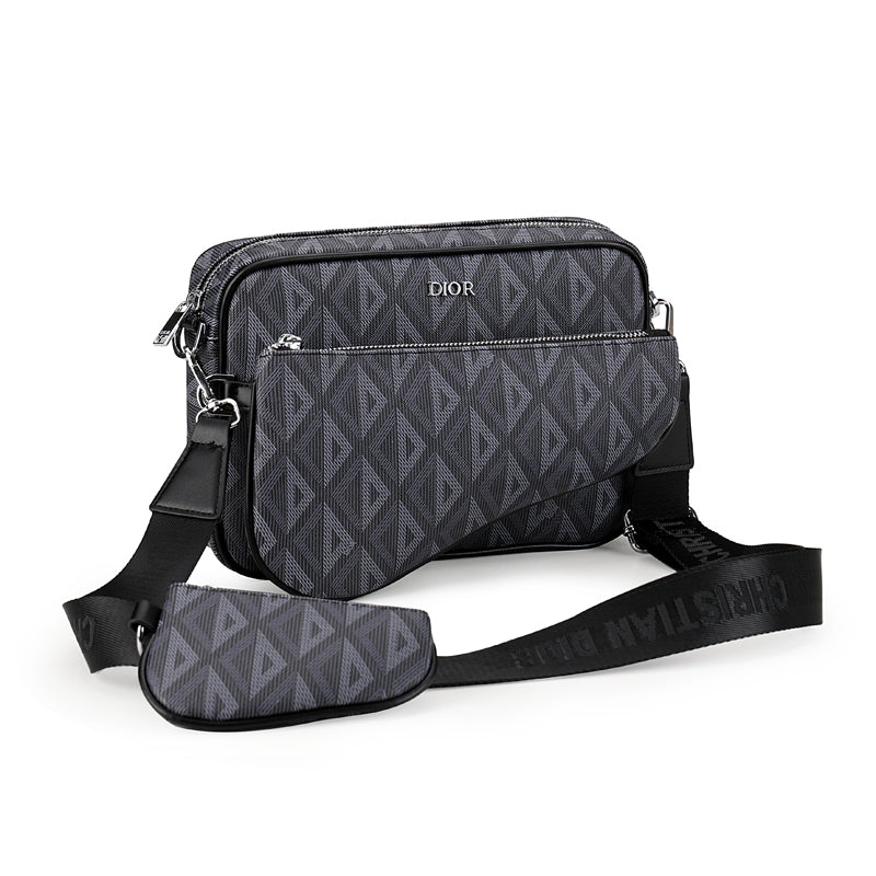 SAC À MAIN CD DIAMOND | NOIR - La Base Milano